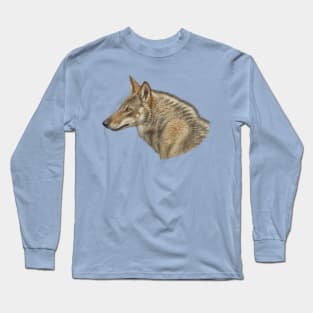 Italian Wolf Long Sleeve T-Shirt